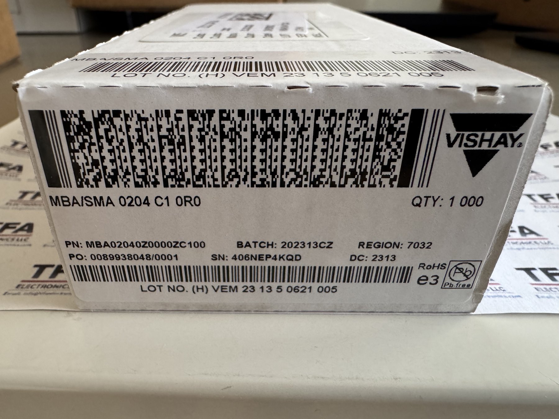 RESISTOR ALUMINUM HOUSE AND POWER MIX product photo 319