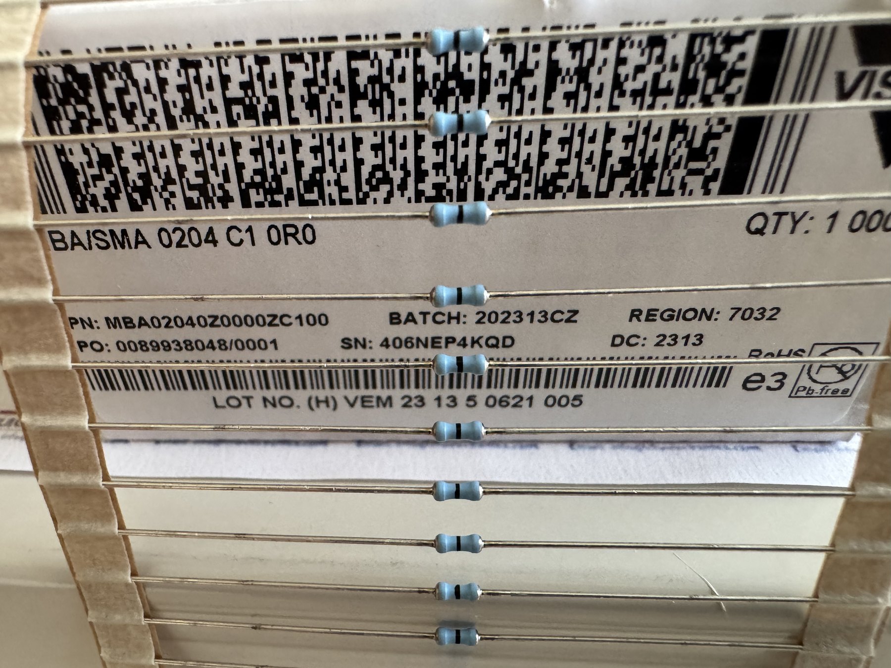 RESISTOR ALUMINUM HOUSE AND POWER MIX product photo 322