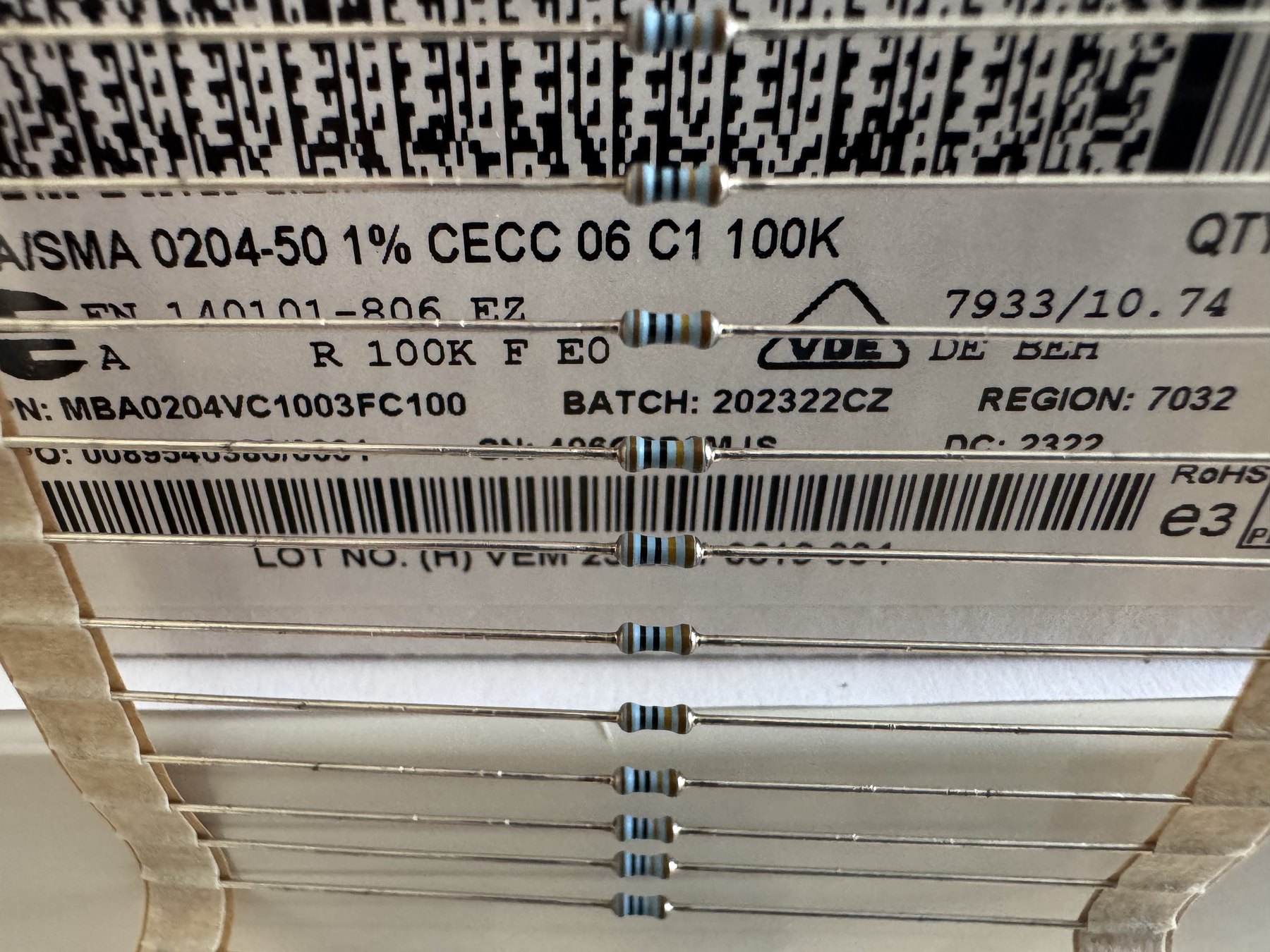 RESISTOR ALUMINUM HOUSE AND POWER MIX product photo 328