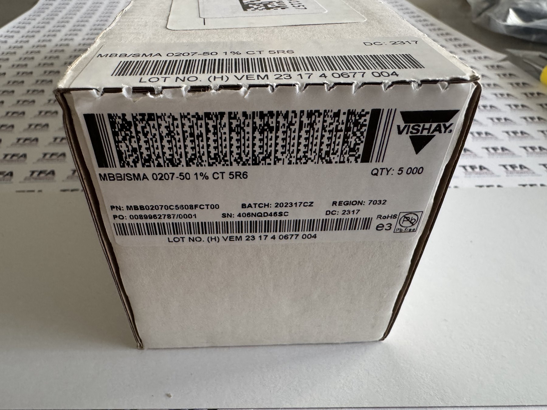 RESISTOR ALUMINUM HOUSE AND POWER MIX product photo 352