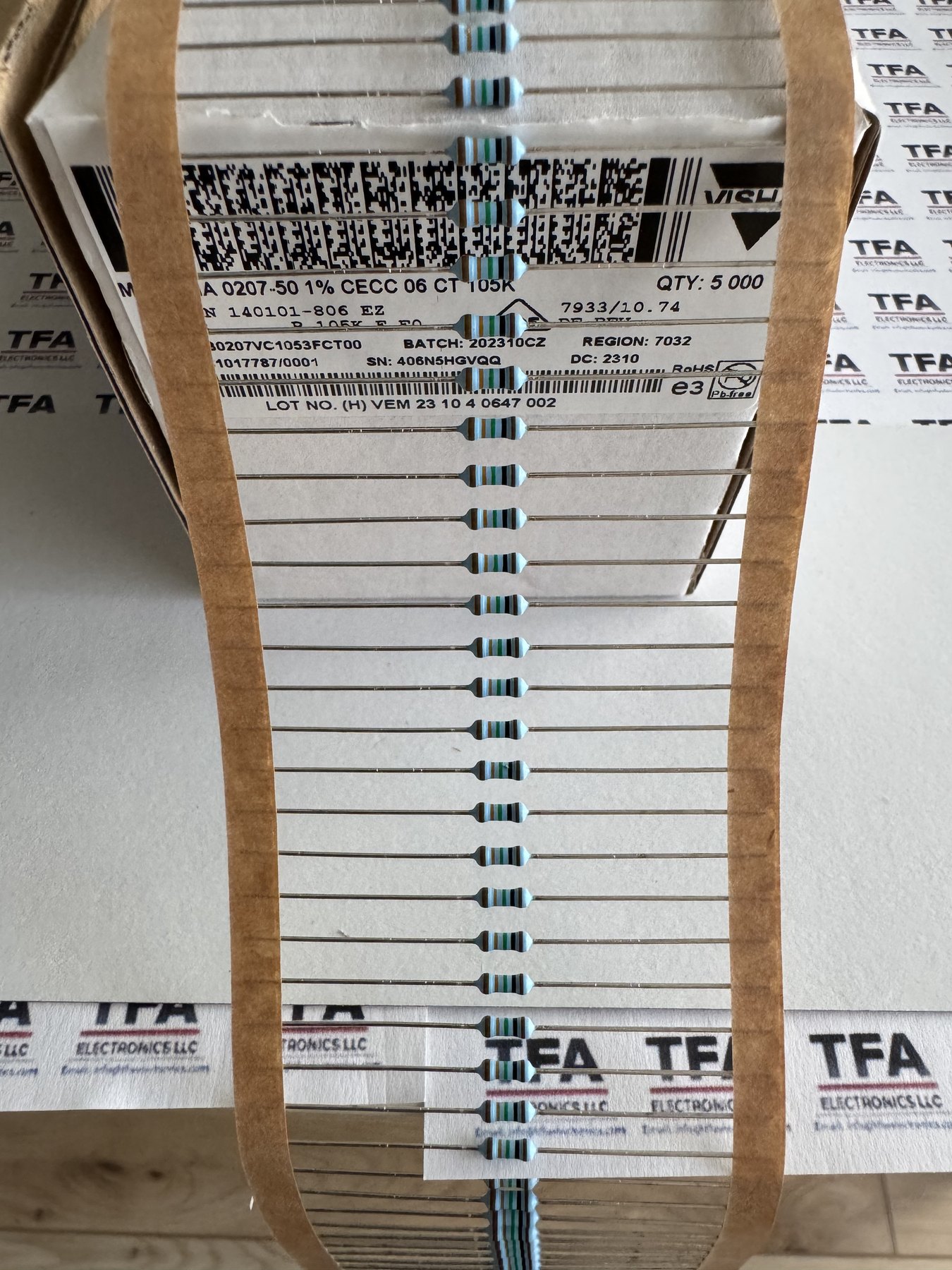 RESISTOR ALUMINUM HOUSE AND POWER MIX product photo 373