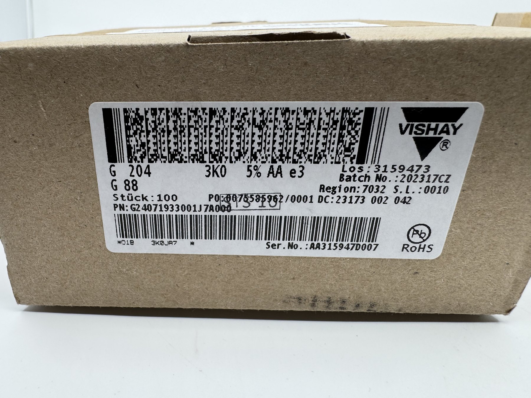 RESISTOR ALUMINUM HOUSE AND POWER MIX product photo 38