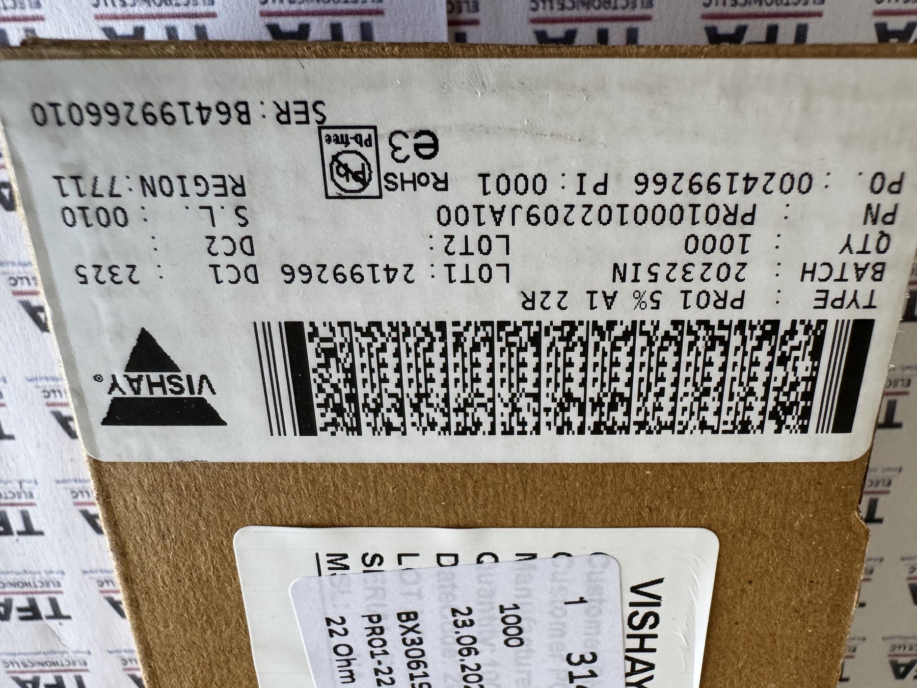 RESISTOR ALUMINUM HOUSE AND POWER MIX product photo 396