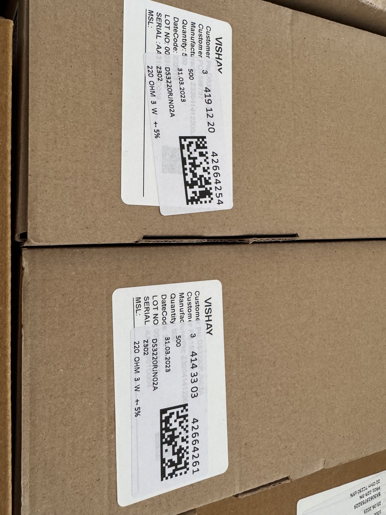 RESISTOR ALUMINUM HOUSE AND POWER MIX product photo 424
