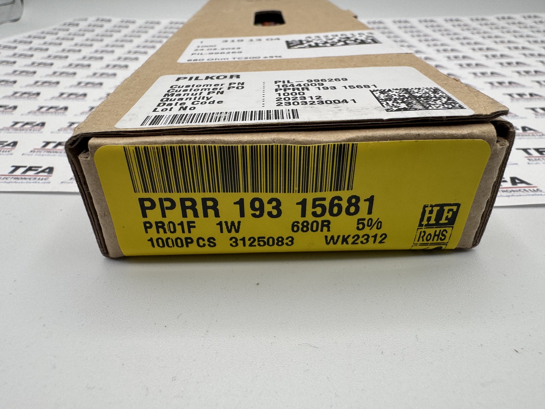 RESISTOR ALUMINUM HOUSE AND POWER MIX product photo 427