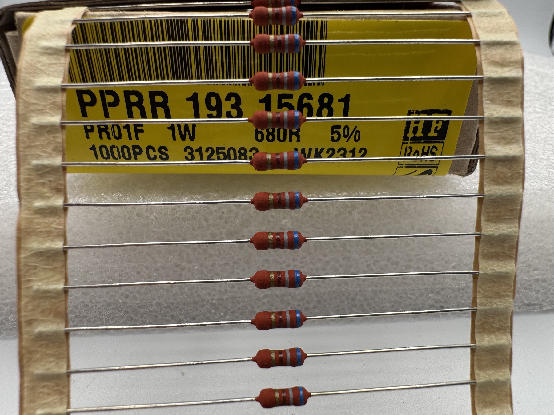 RESISTOR ALUMINUM HOUSE AND POWER MIX product photo 430