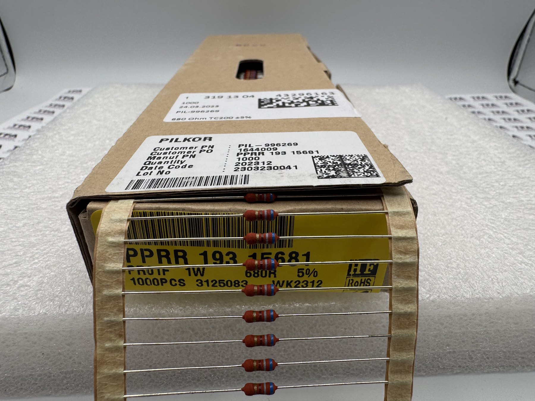 RESISTOR ALUMINUM HOUSE AND POWER MIX product photo 433