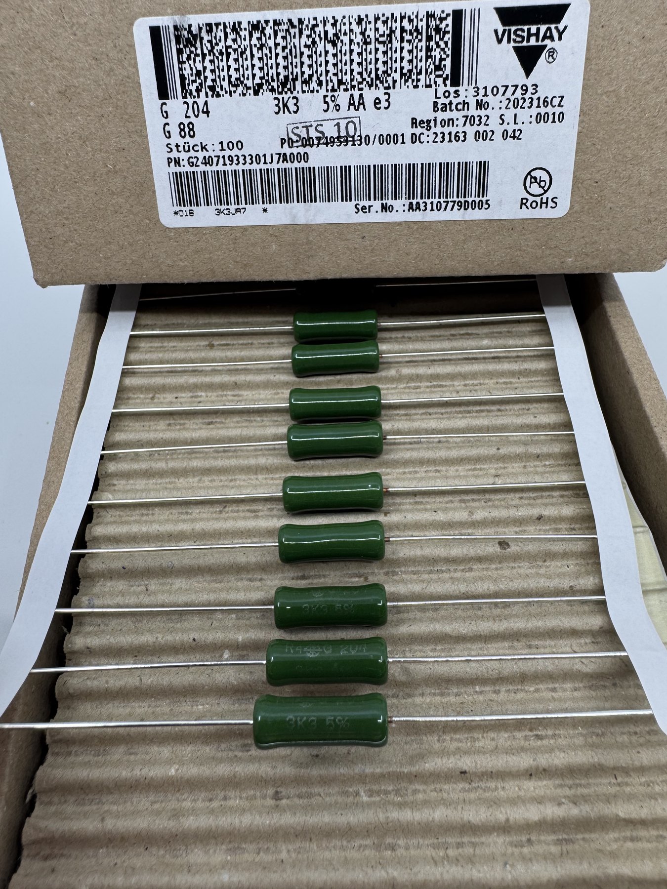 RESISTOR ALUMINUM HOUSE AND POWER MIX product photo 45