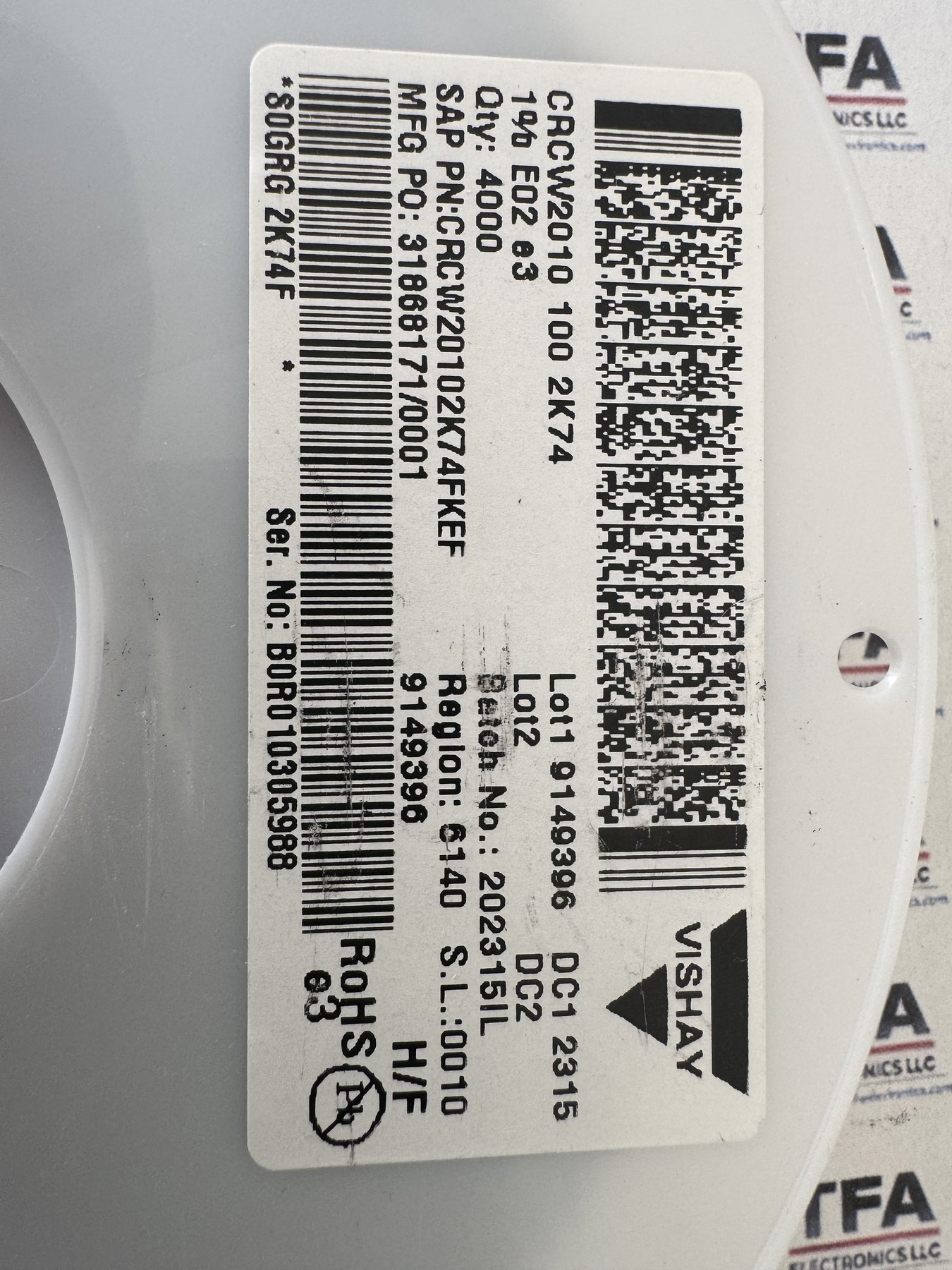 RESISTOR ALUMINUM HOUSE AND POWER MIX product photo 469