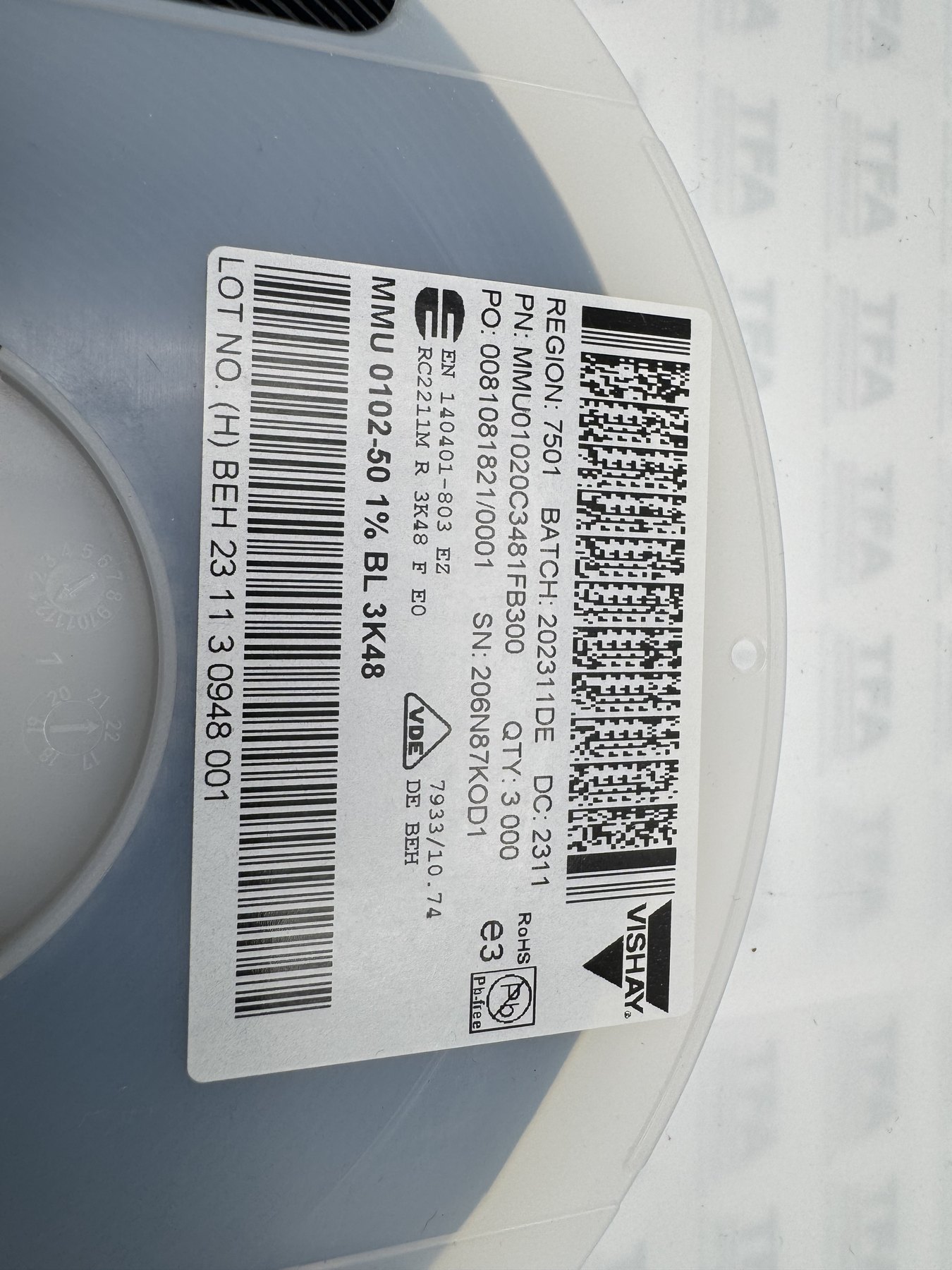 RESISTOR ALUMINUM HOUSE AND POWER MIX product photo 483