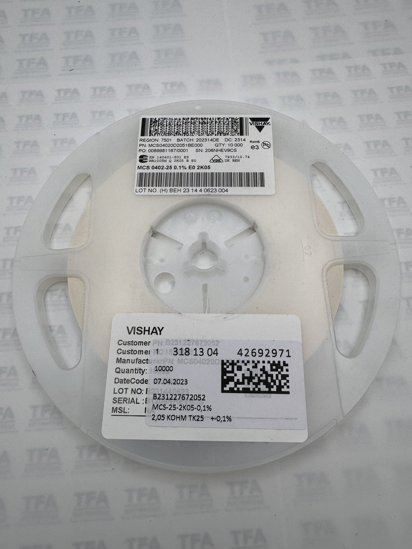 RESISTOR ALUMINUM HOUSE AND POWER MIX product photo 502