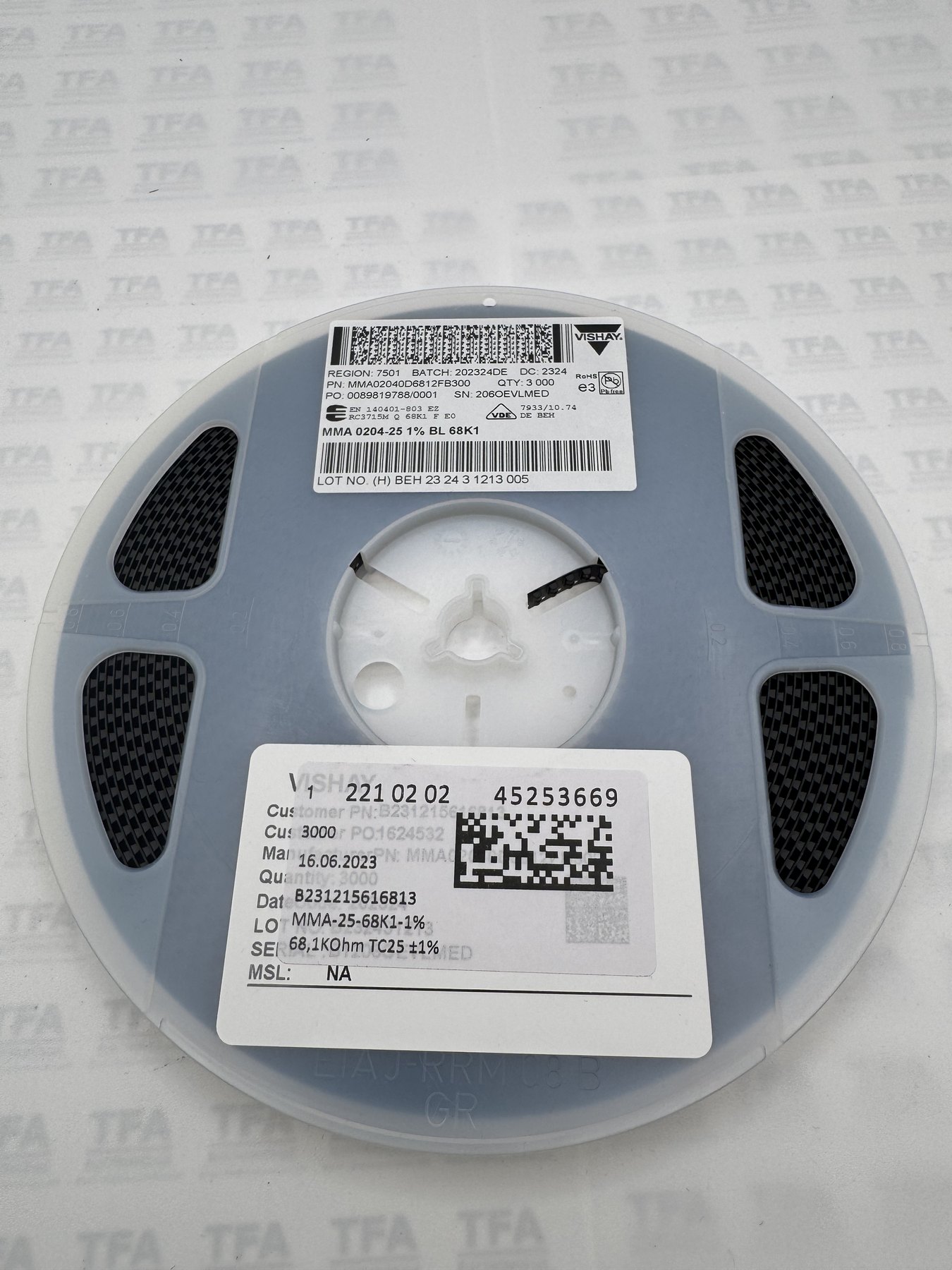 RESISTOR ALUMINUM HOUSE AND POWER MIX product photo 514