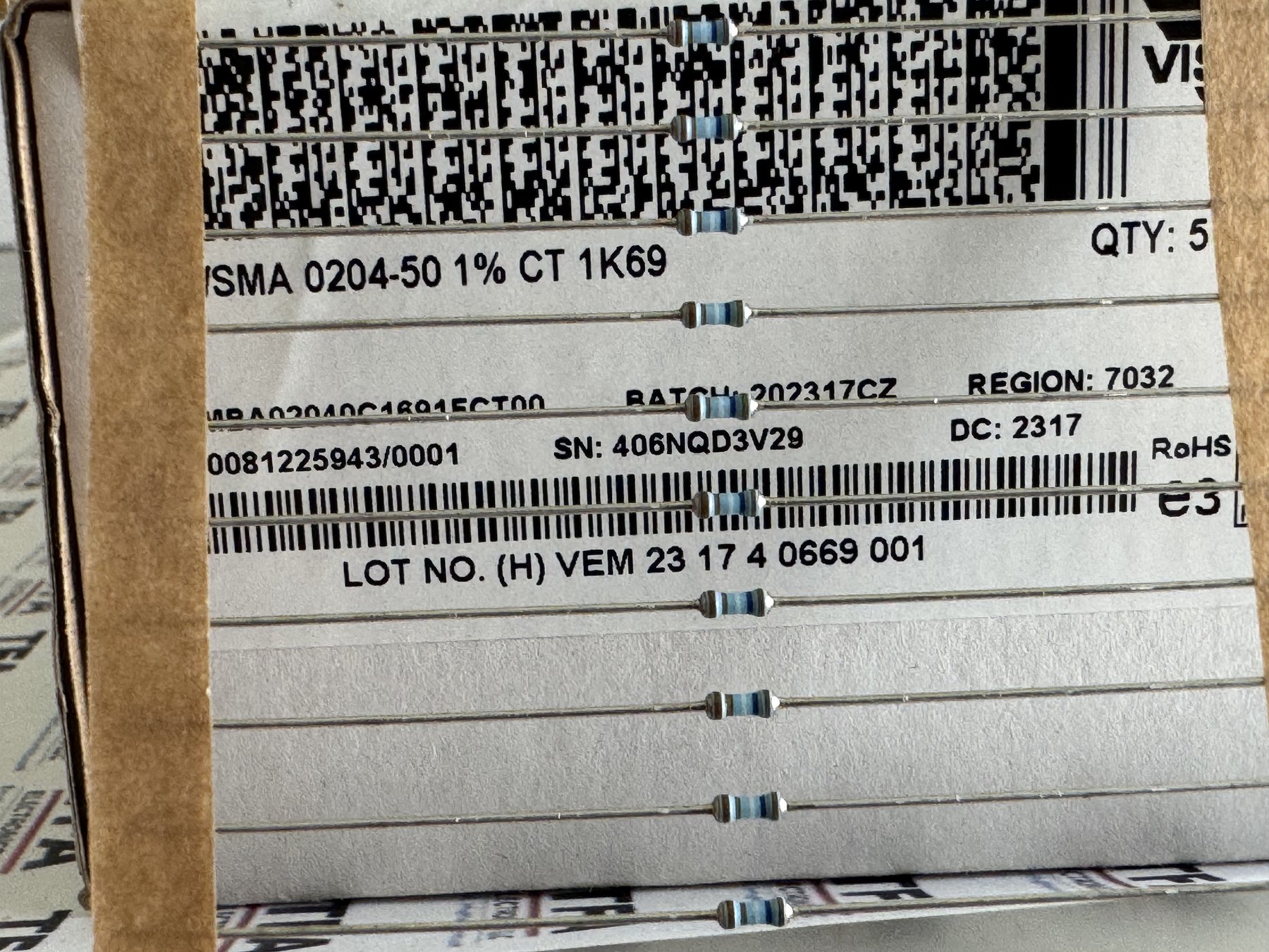 RESISTOR ALUMINUM HOUSE AND POWER MIX product photo 652