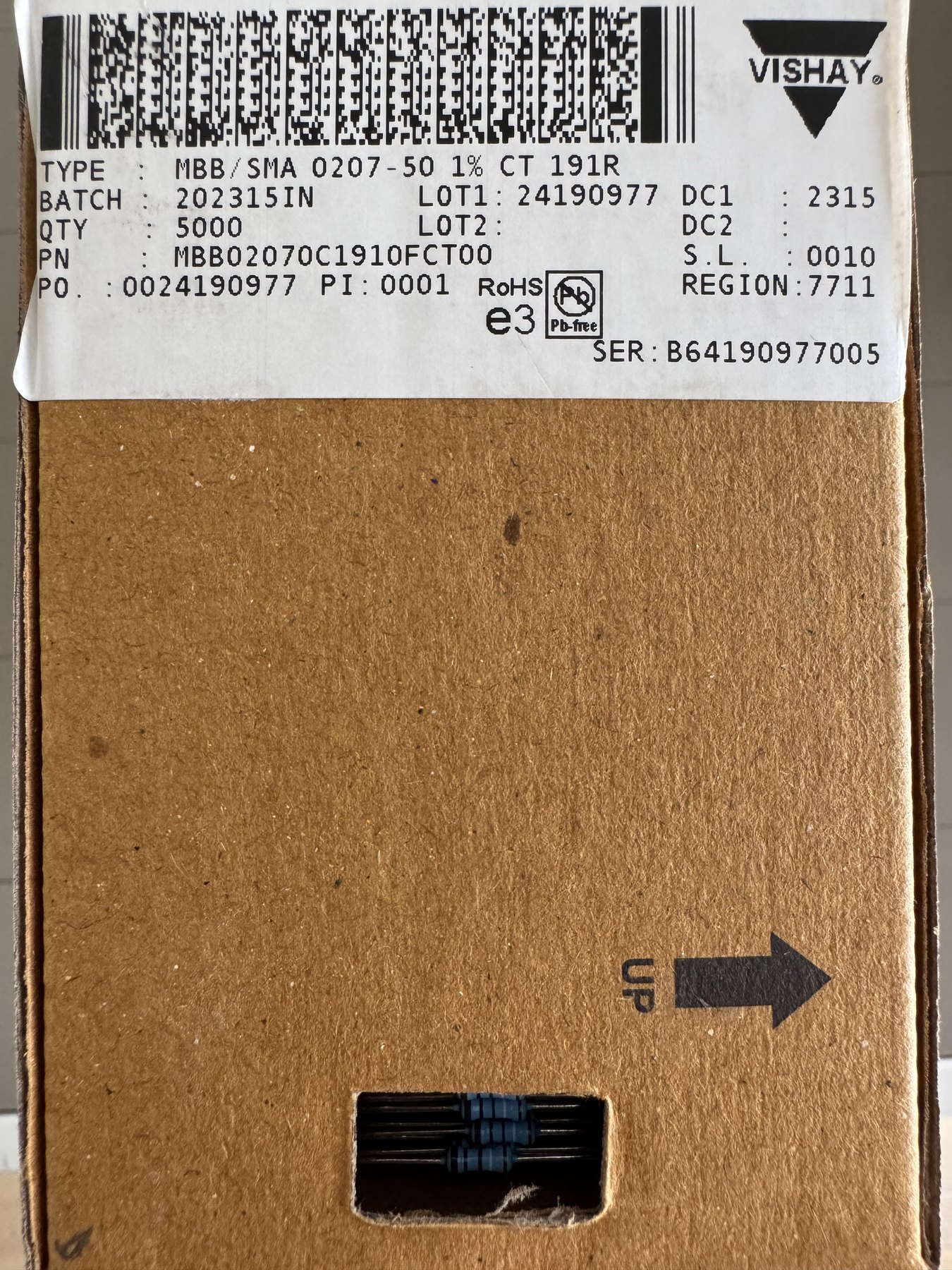 RESISTOR ALUMINUM HOUSE AND POWER MIX product photo 665