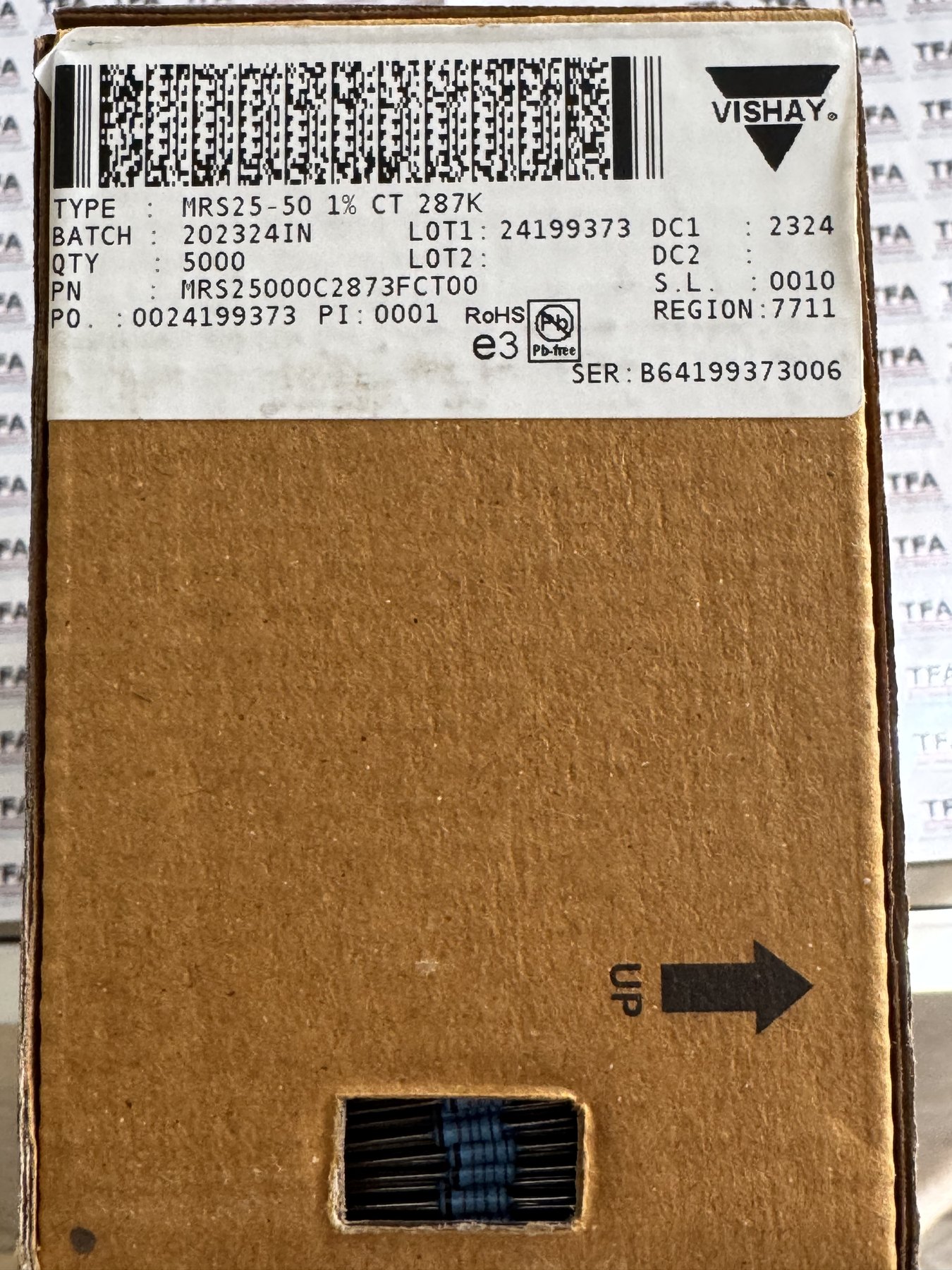 RESISTOR ALUMINUM HOUSE AND POWER MIX product photo 711