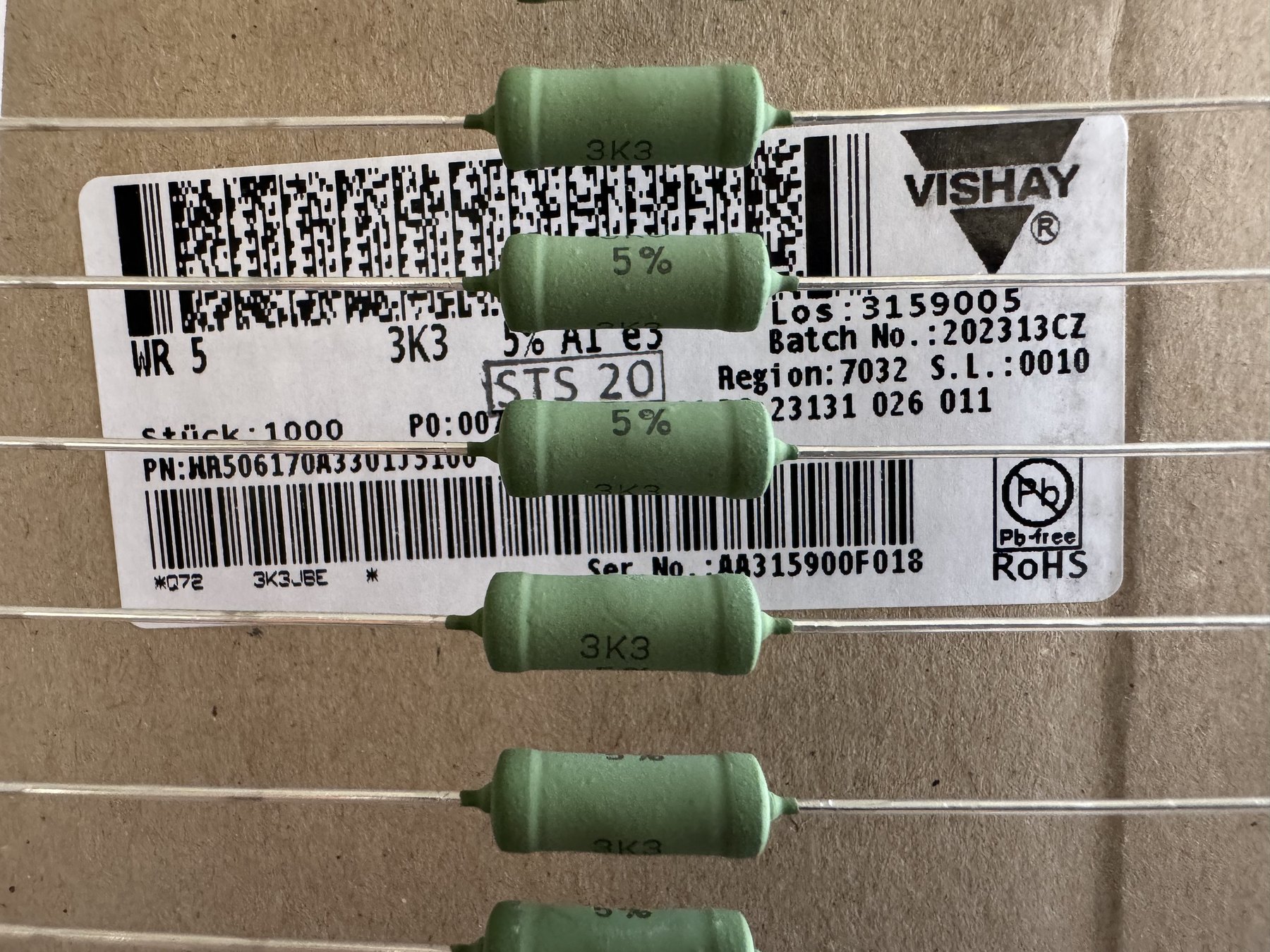 RESISTOR ALUMINUM HOUSE AND POWER MIX product photo 733