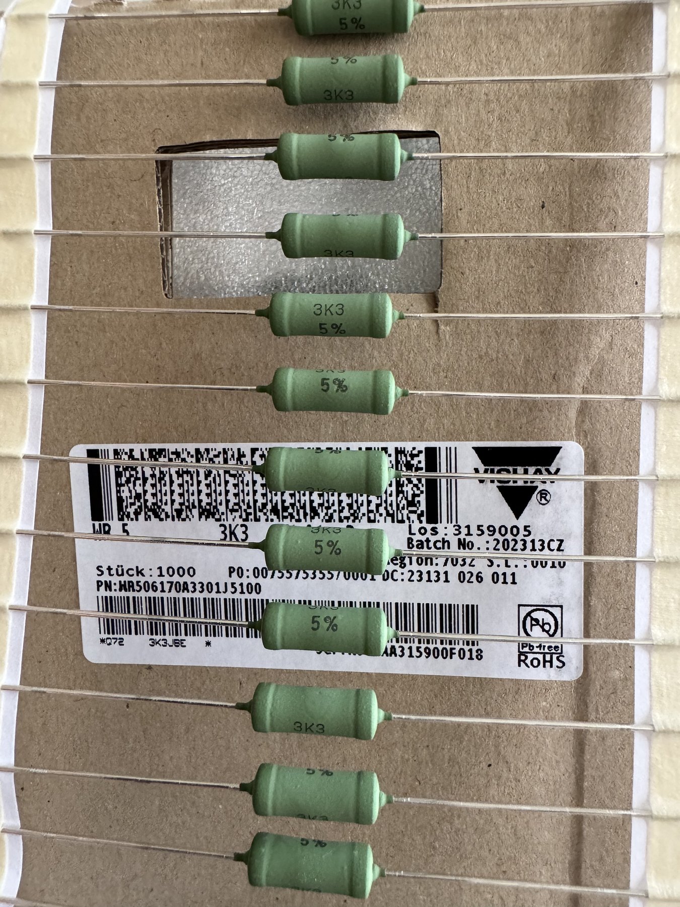 RESISTOR ALUMINUM HOUSE AND POWER MIX product photo 734