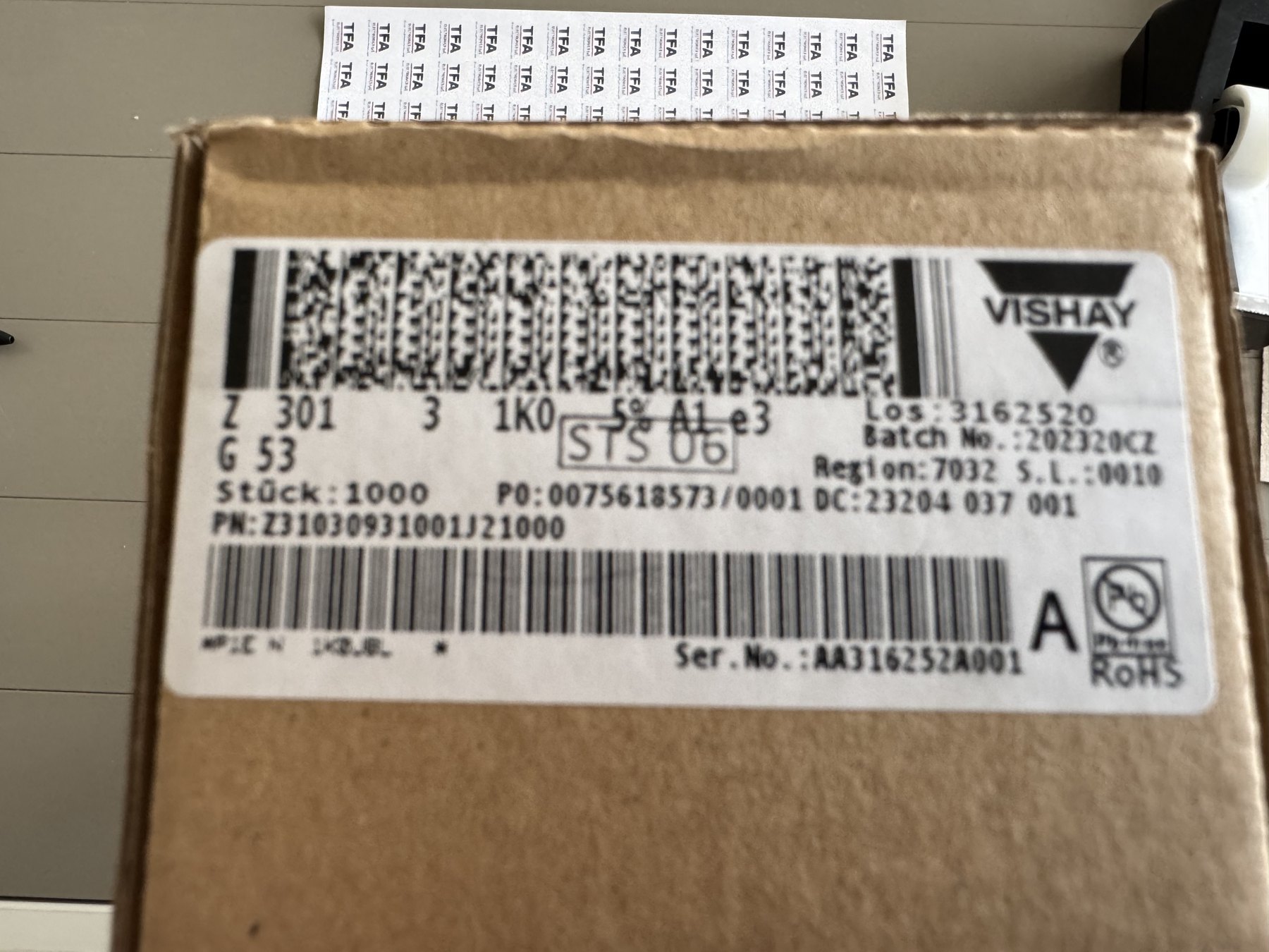 RESISTOR ALUMINUM HOUSE AND POWER MIX product photo 745