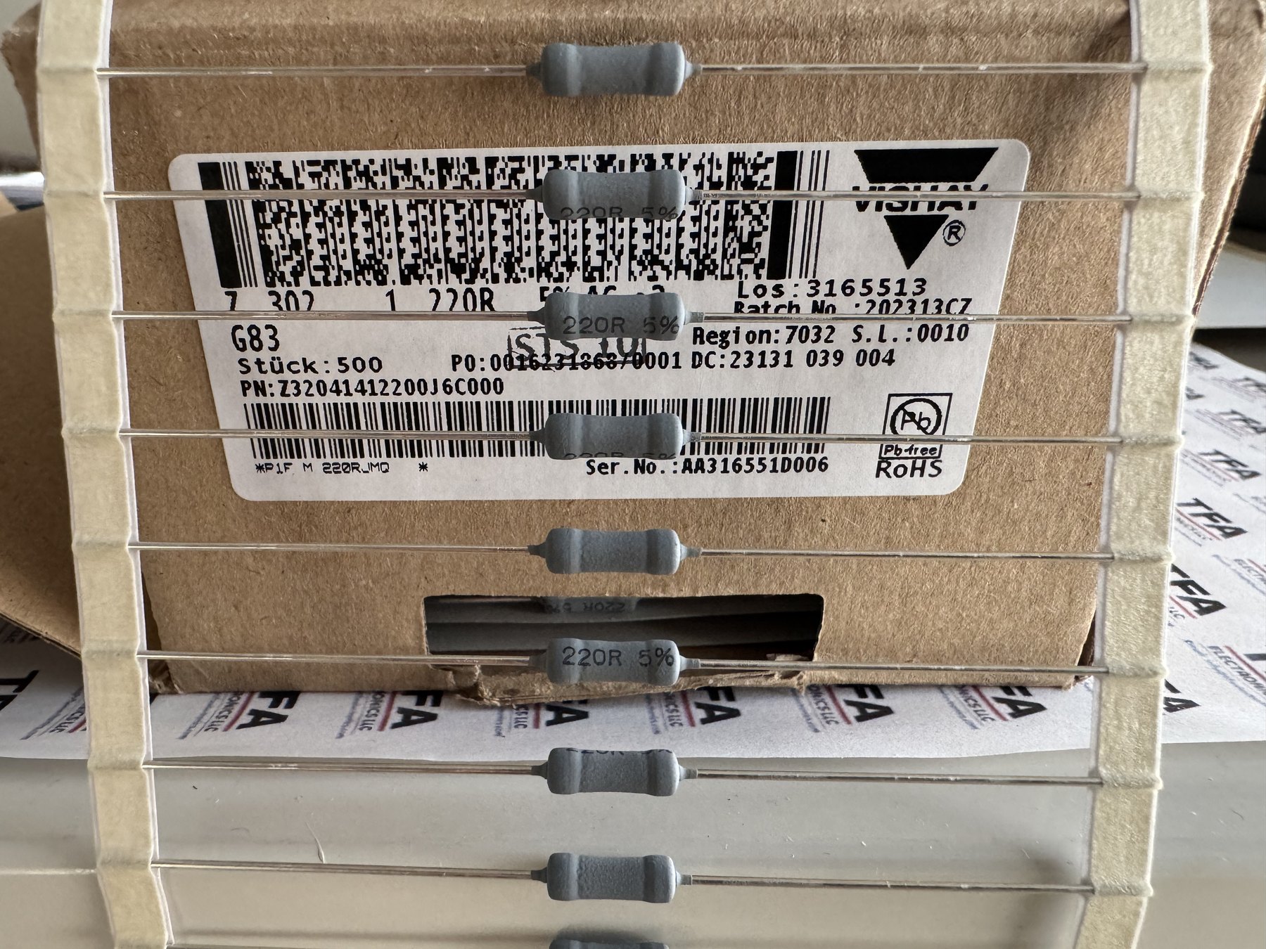 RESISTOR ALUMINUM HOUSE AND POWER MIX product photo 755
