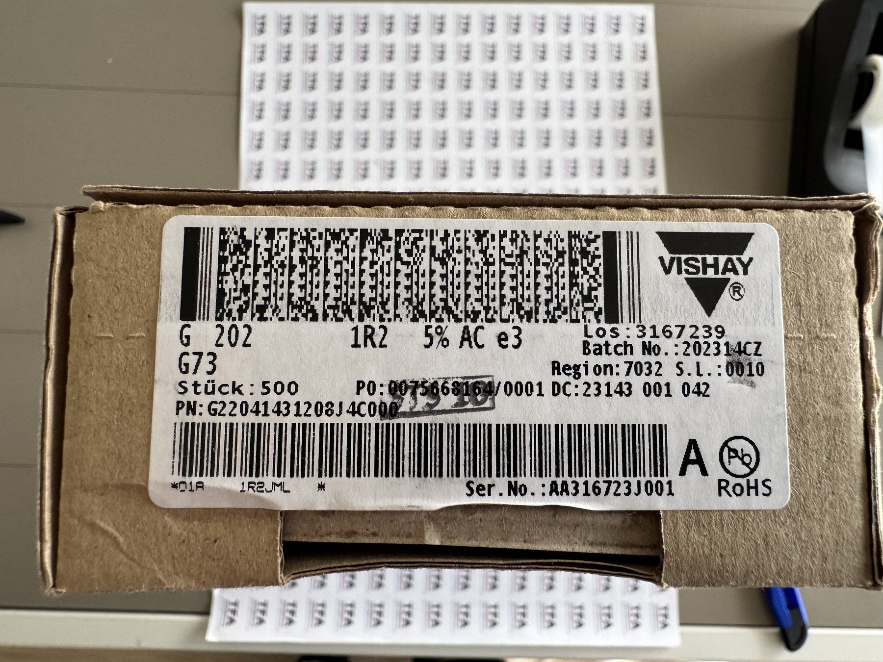 RESISTOR ALUMINUM HOUSE AND POWER MIX product photo 768