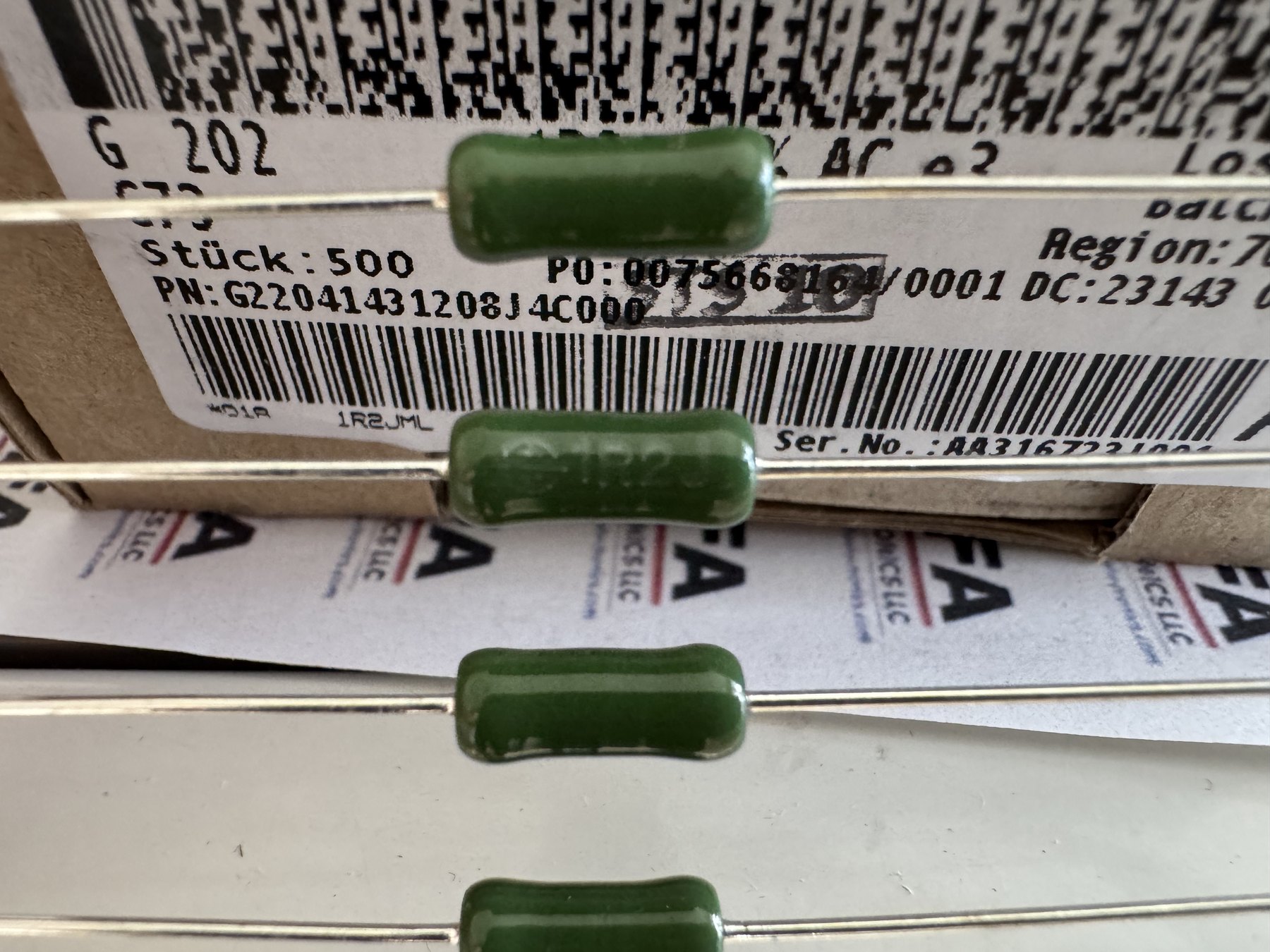 RESISTOR ALUMINUM HOUSE AND POWER MIX product photo 774