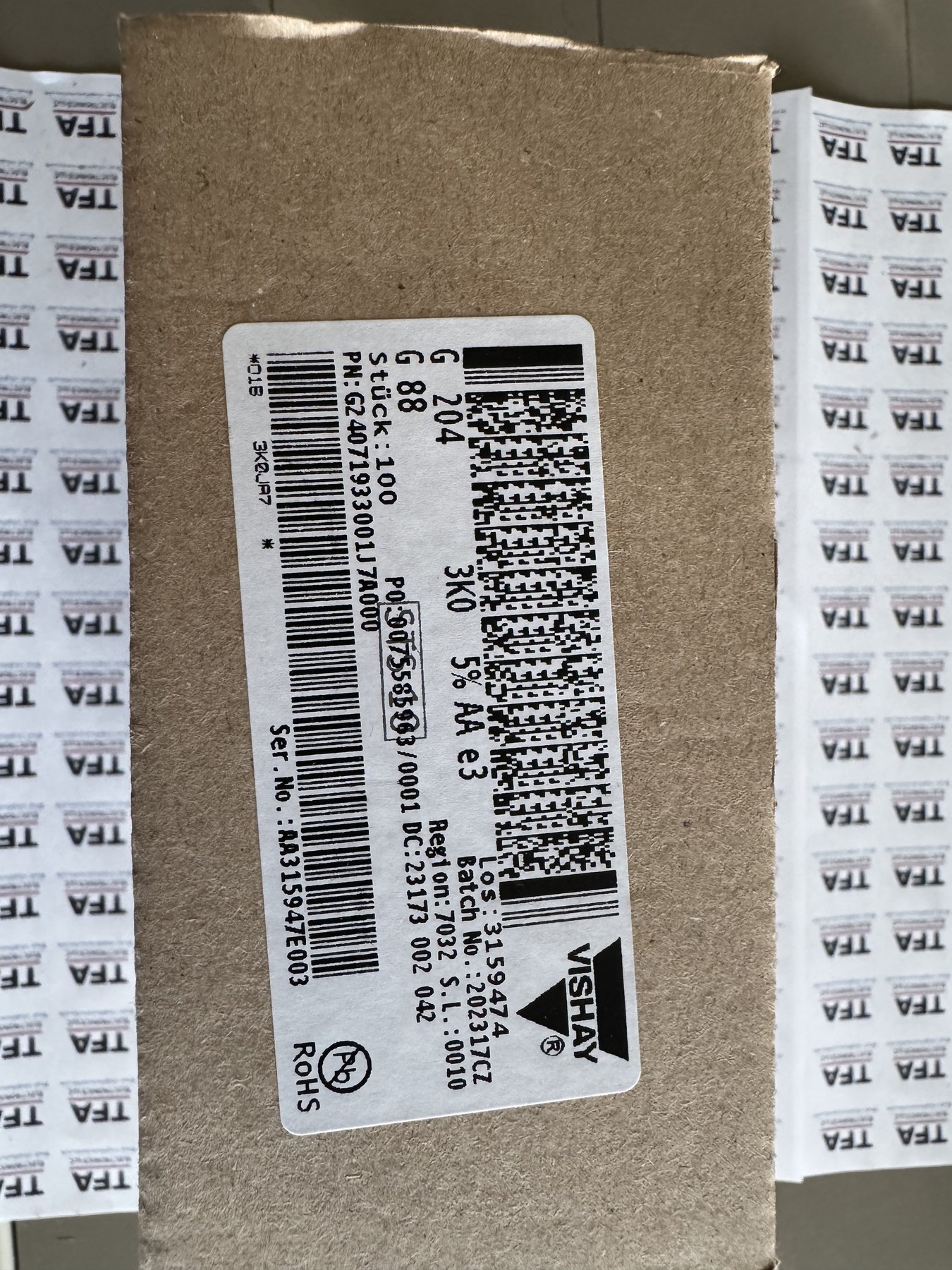 RESISTOR ALUMINUM HOUSE AND POWER MIX product photo 776