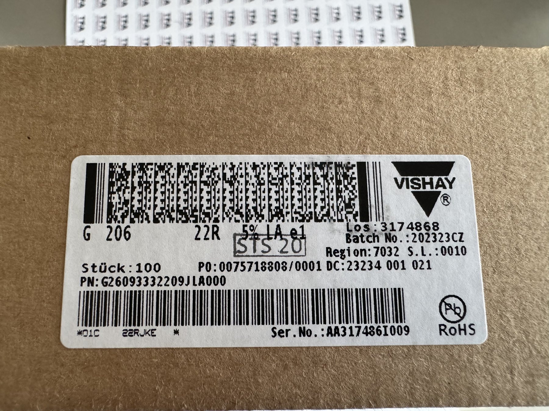 RESISTOR ALUMINUM HOUSE AND POWER MIX product photo 786