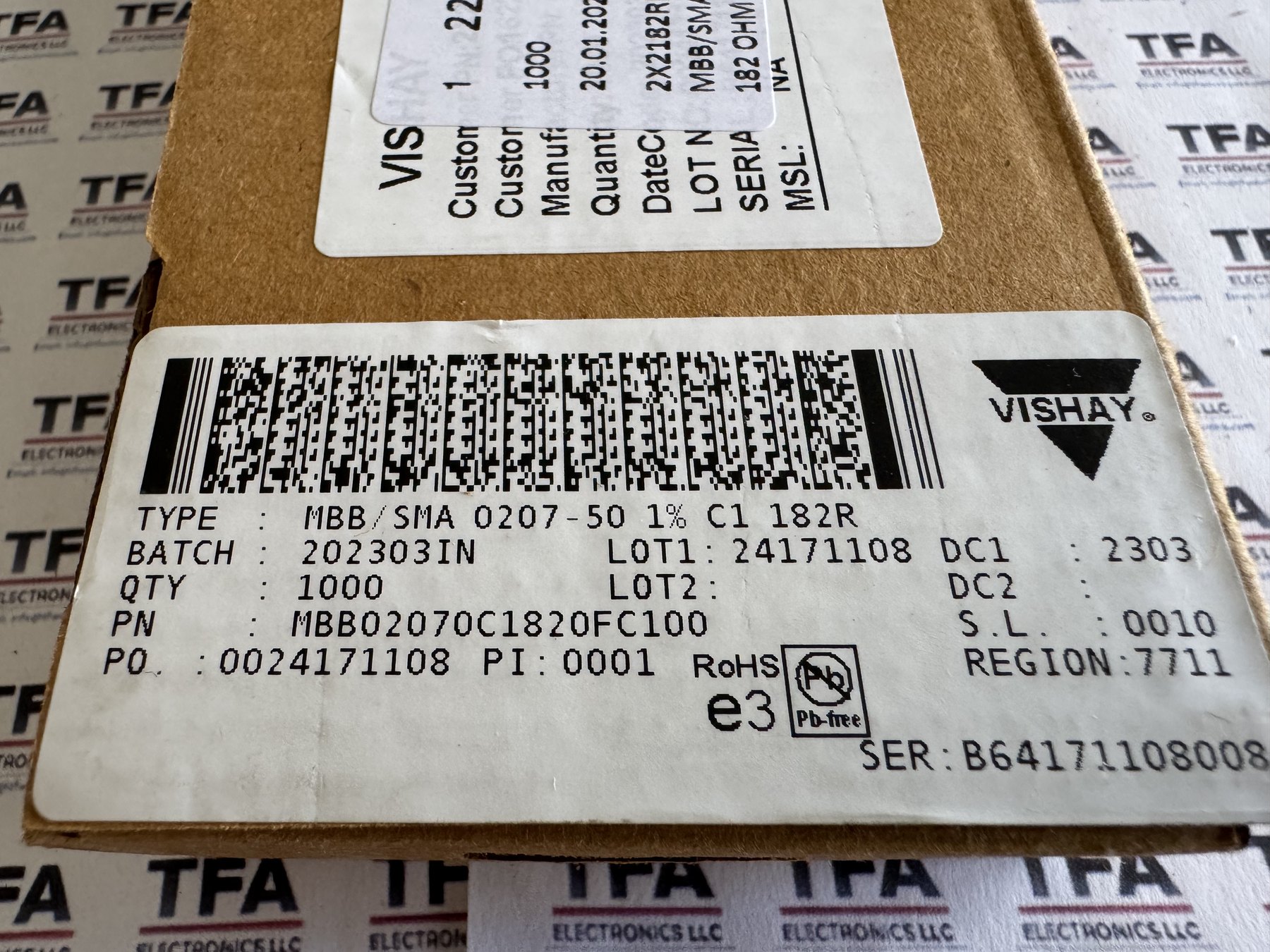 RESISTOR ALUMINUM HOUSE AND POWER MIX product photo 821