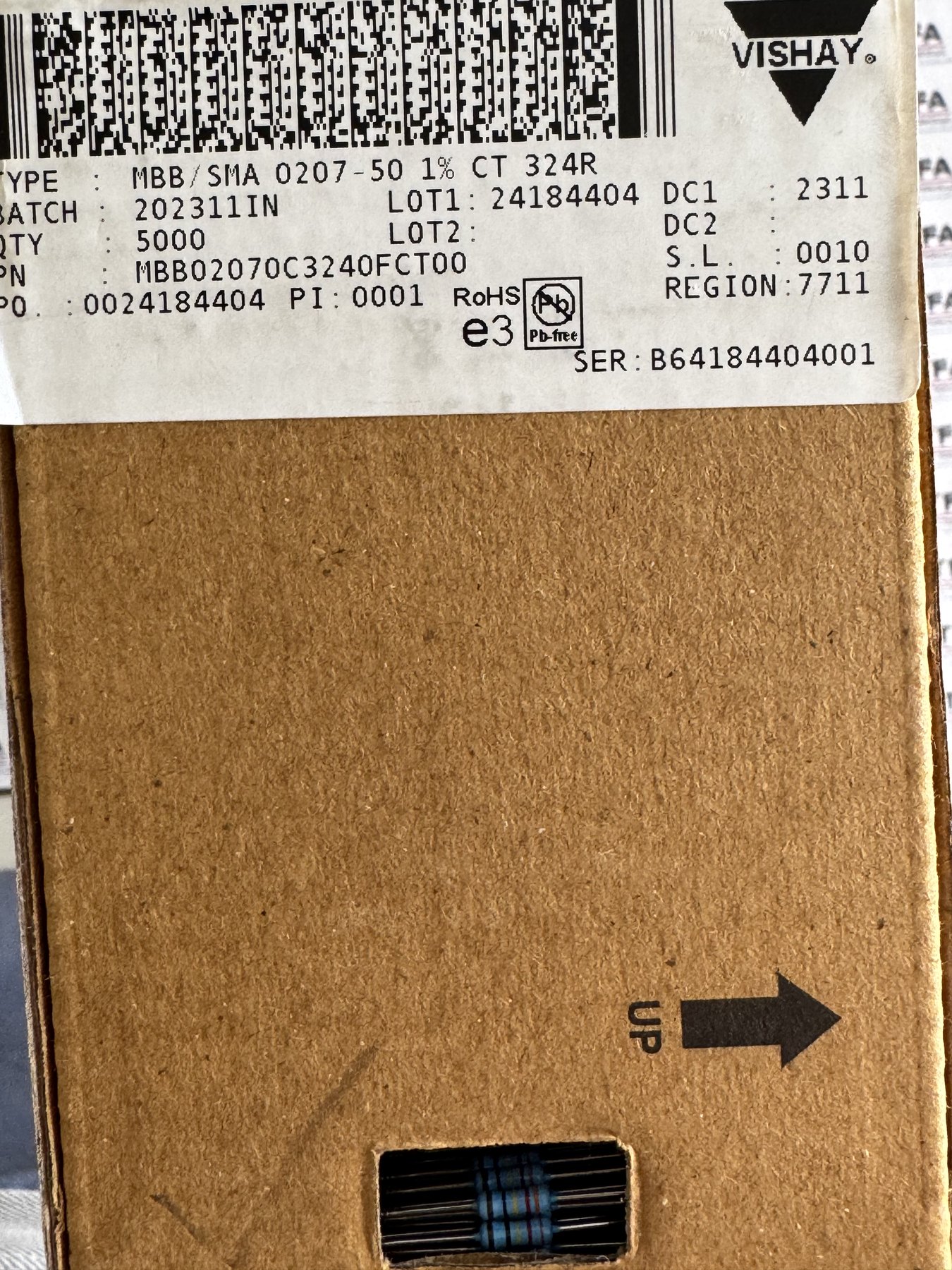 RESISTOR ALUMINUM HOUSE AND POWER MIX product photo 856