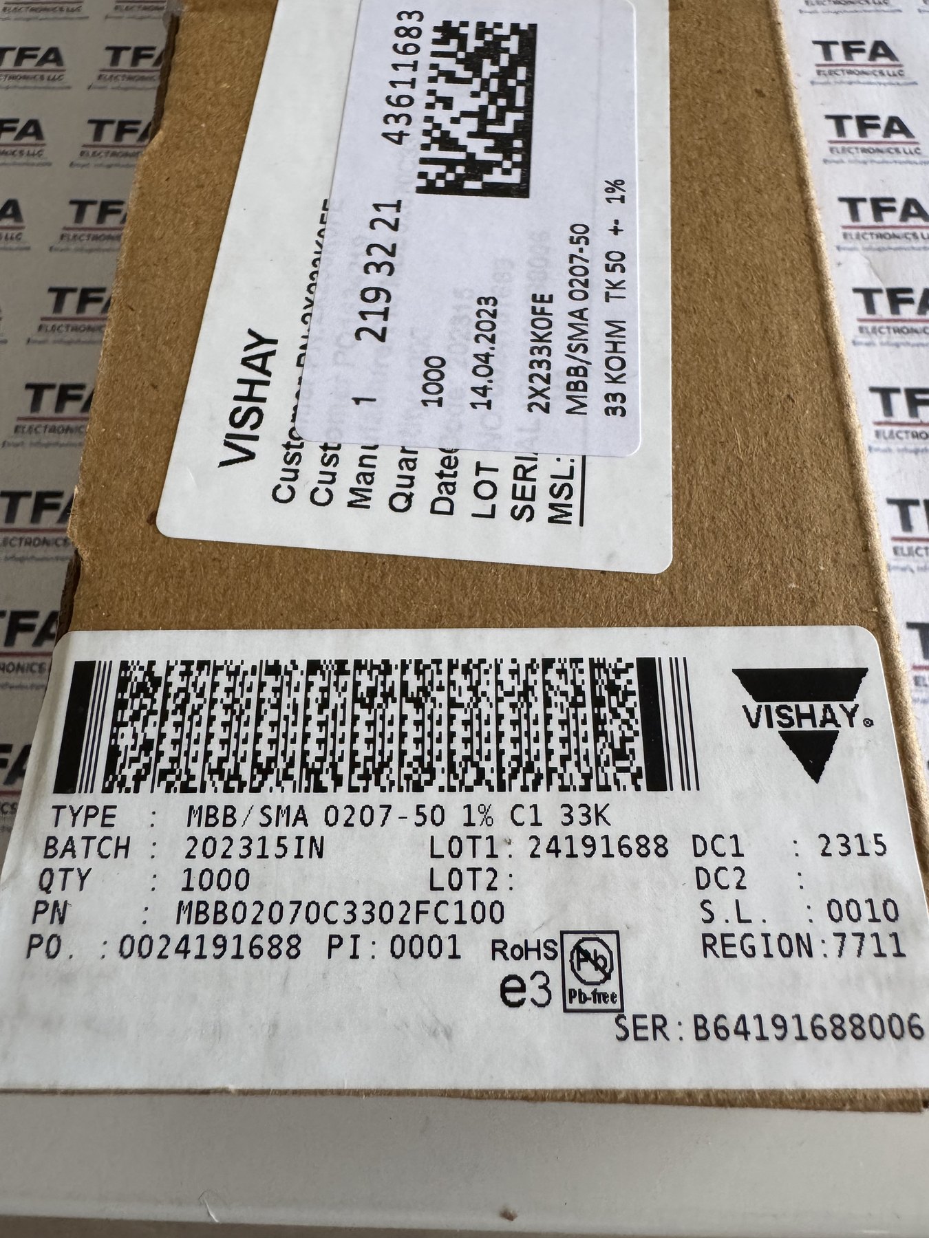 RESISTOR ALUMINUM HOUSE AND POWER MIX product photo 860