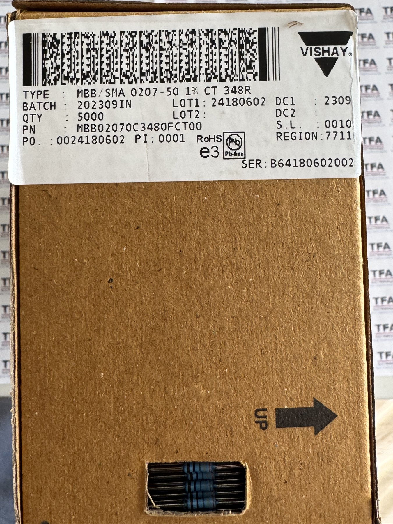 RESISTOR ALUMINUM HOUSE AND POWER MIX product photo 871