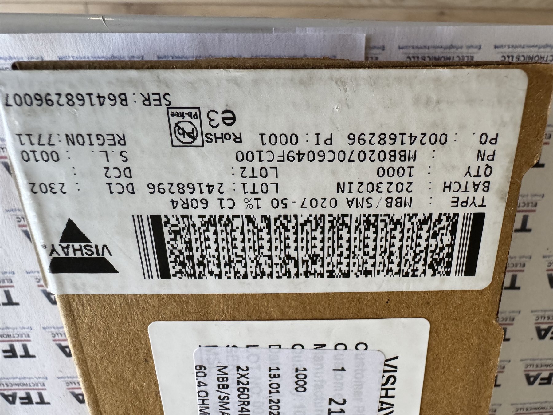 RESISTOR ALUMINUM HOUSE AND POWER MIX product photo 891