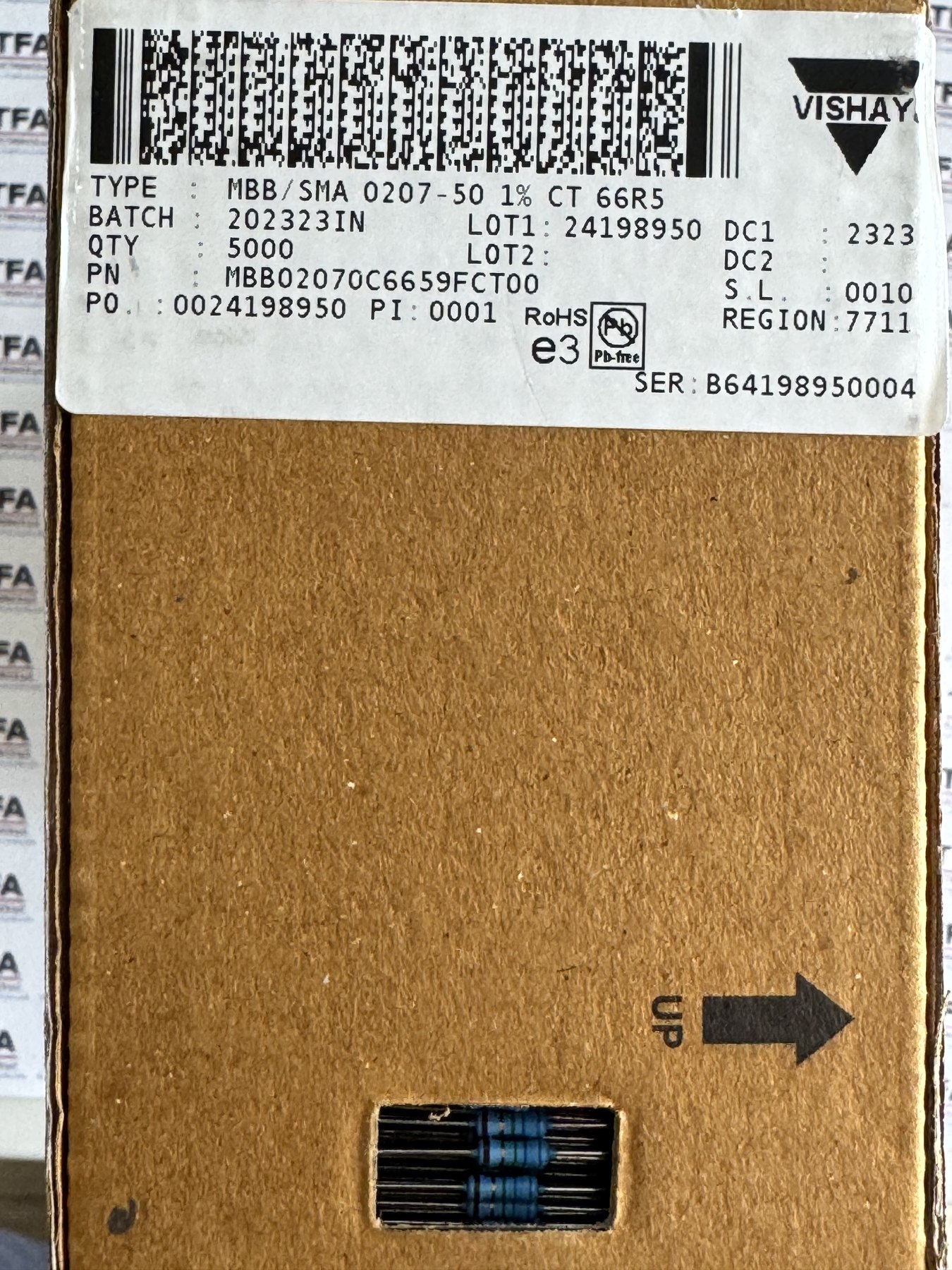 RESISTOR ALUMINUM HOUSE AND POWER MIX product photo 894