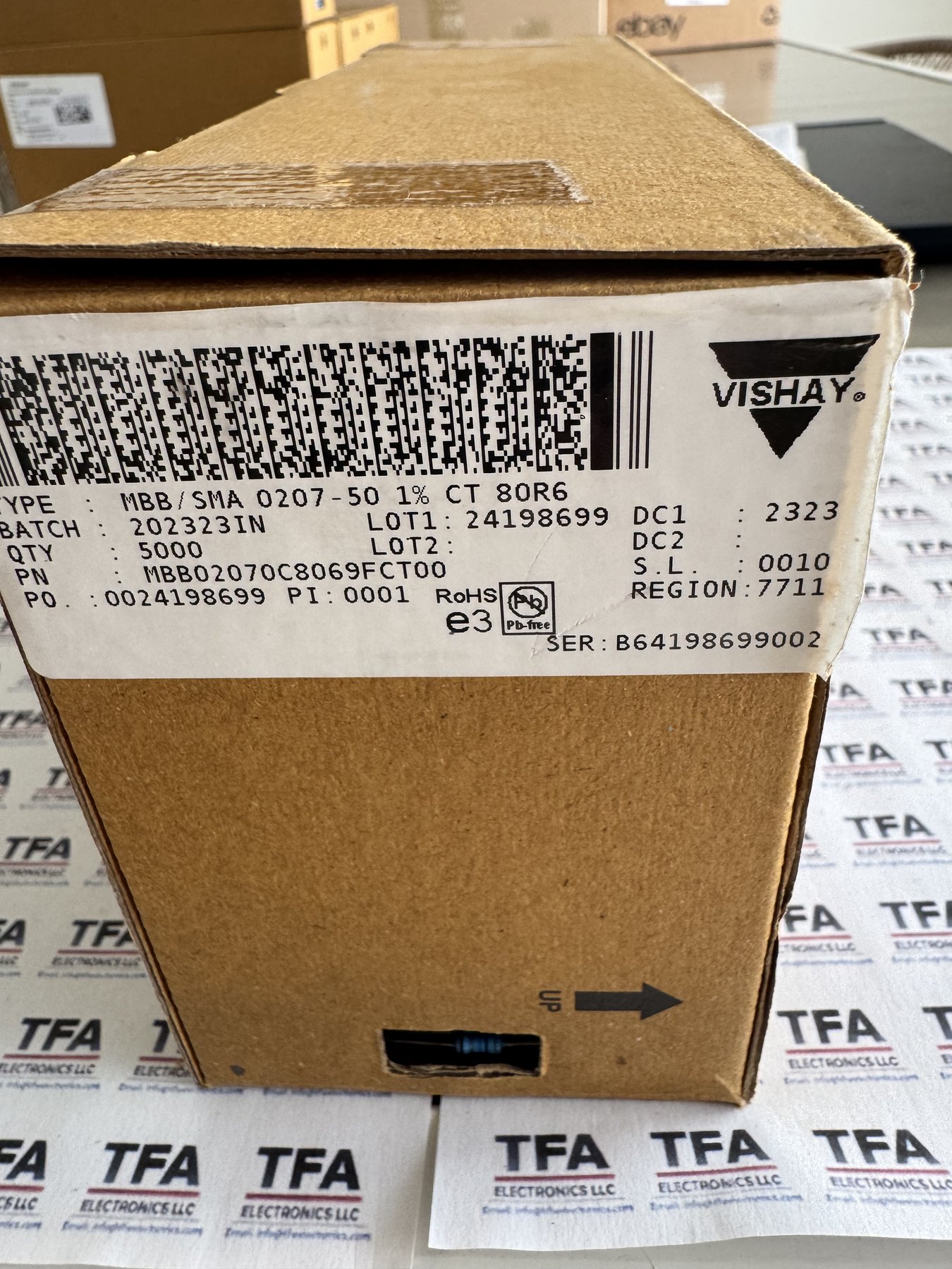 RESISTOR ALUMINUM HOUSE AND POWER MIX product photo 921