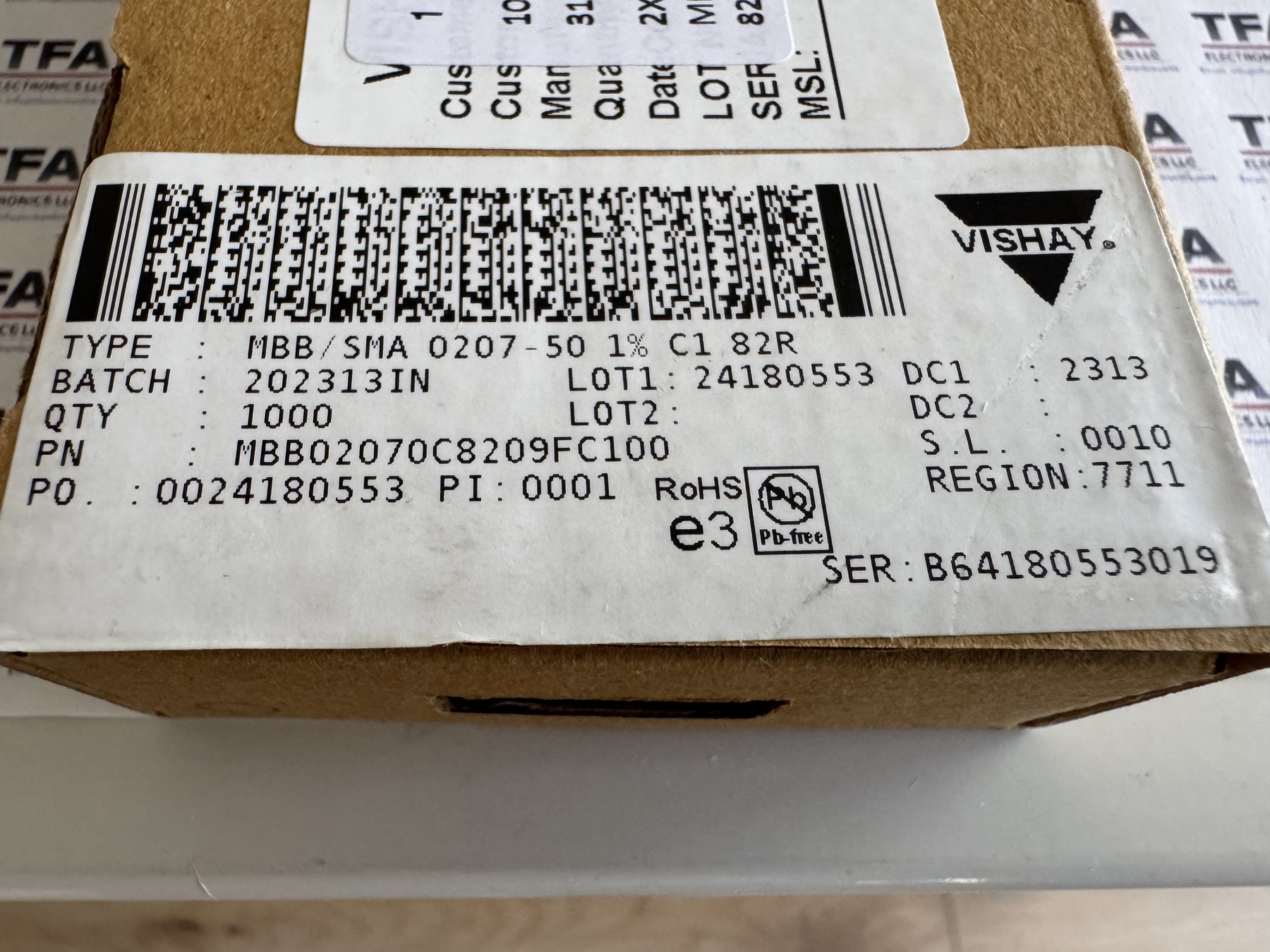 RESISTOR ALUMINUM HOUSE AND POWER MIX product photo 926