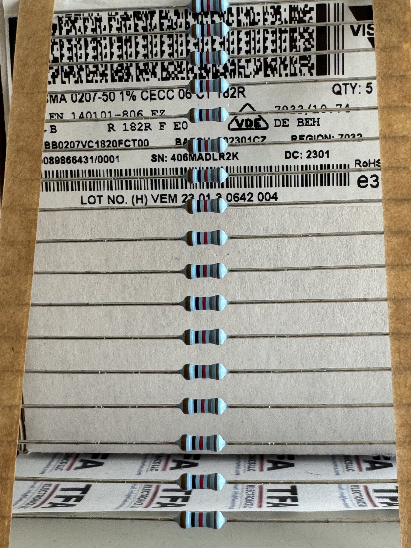 RESISTOR ALUMINUM HOUSE AND POWER MIX product photo 957