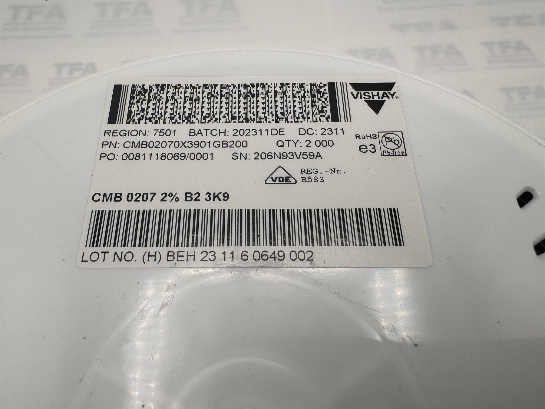 RESISTOR ALUMINUM HOUSE AND POWER MIX product photo 99