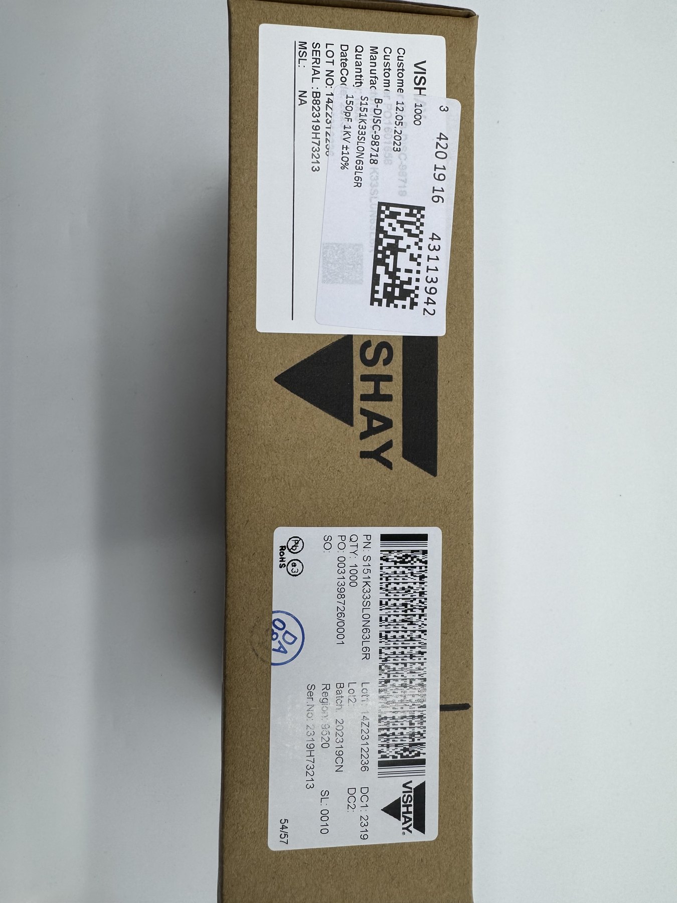 S151K33SL0N63L6R product photo 2