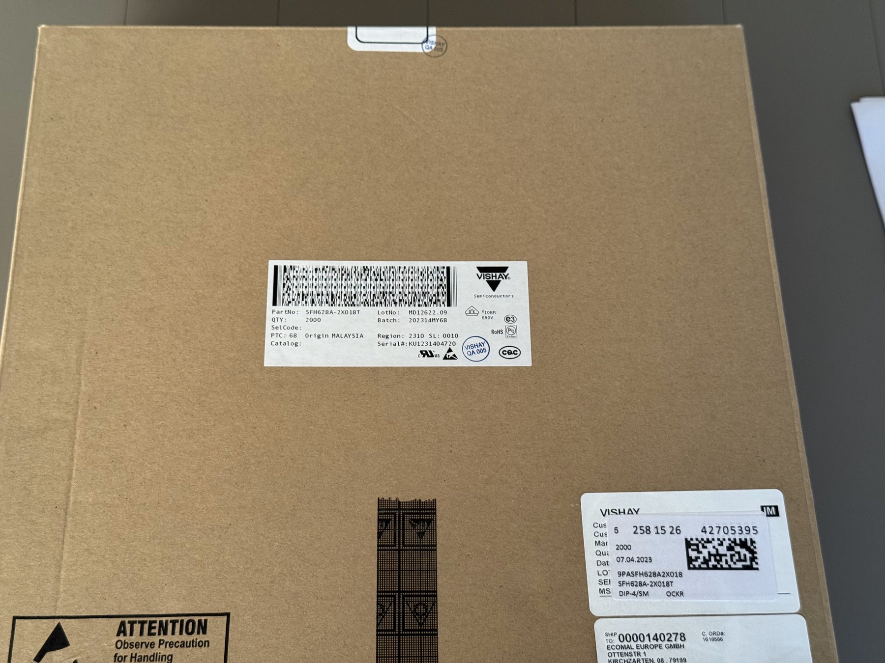 SFH628A-2X018T product photo 1