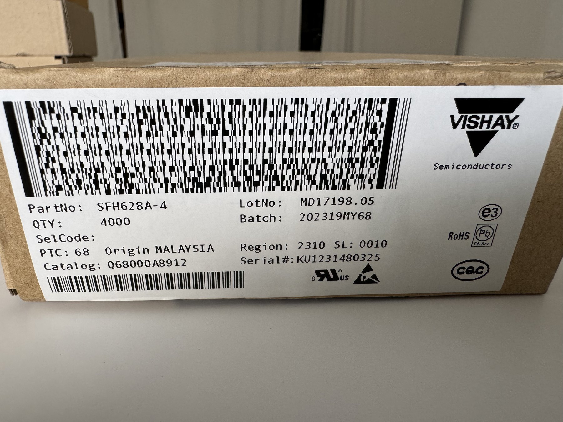 SFH628A-4 product photo 1