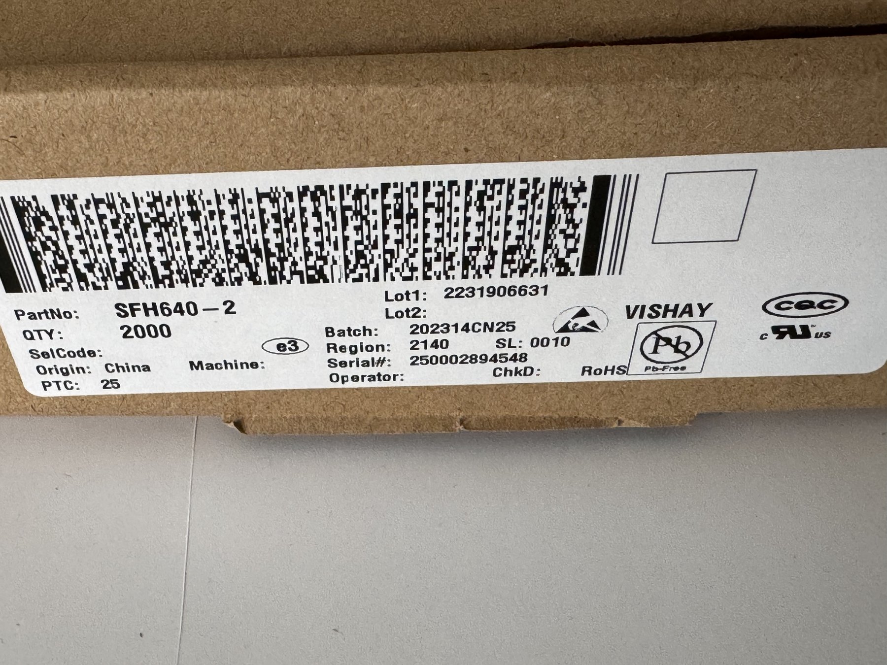 SFH640-2 product photo 2