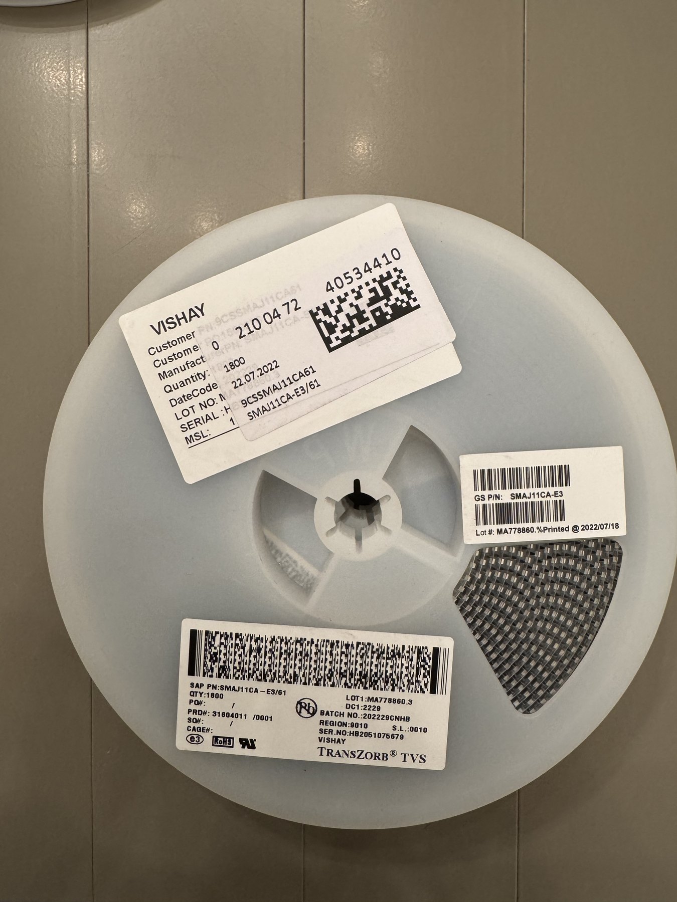 SMAJ11CA-E3-61 product photo 1