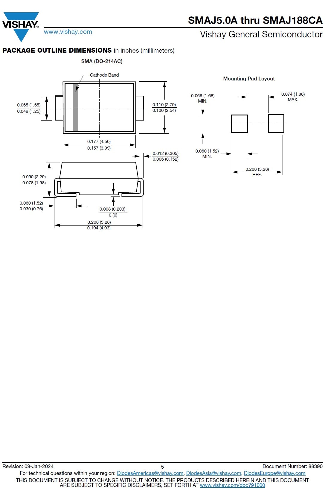 SMAJ22CAHE3-A/H product photo 3