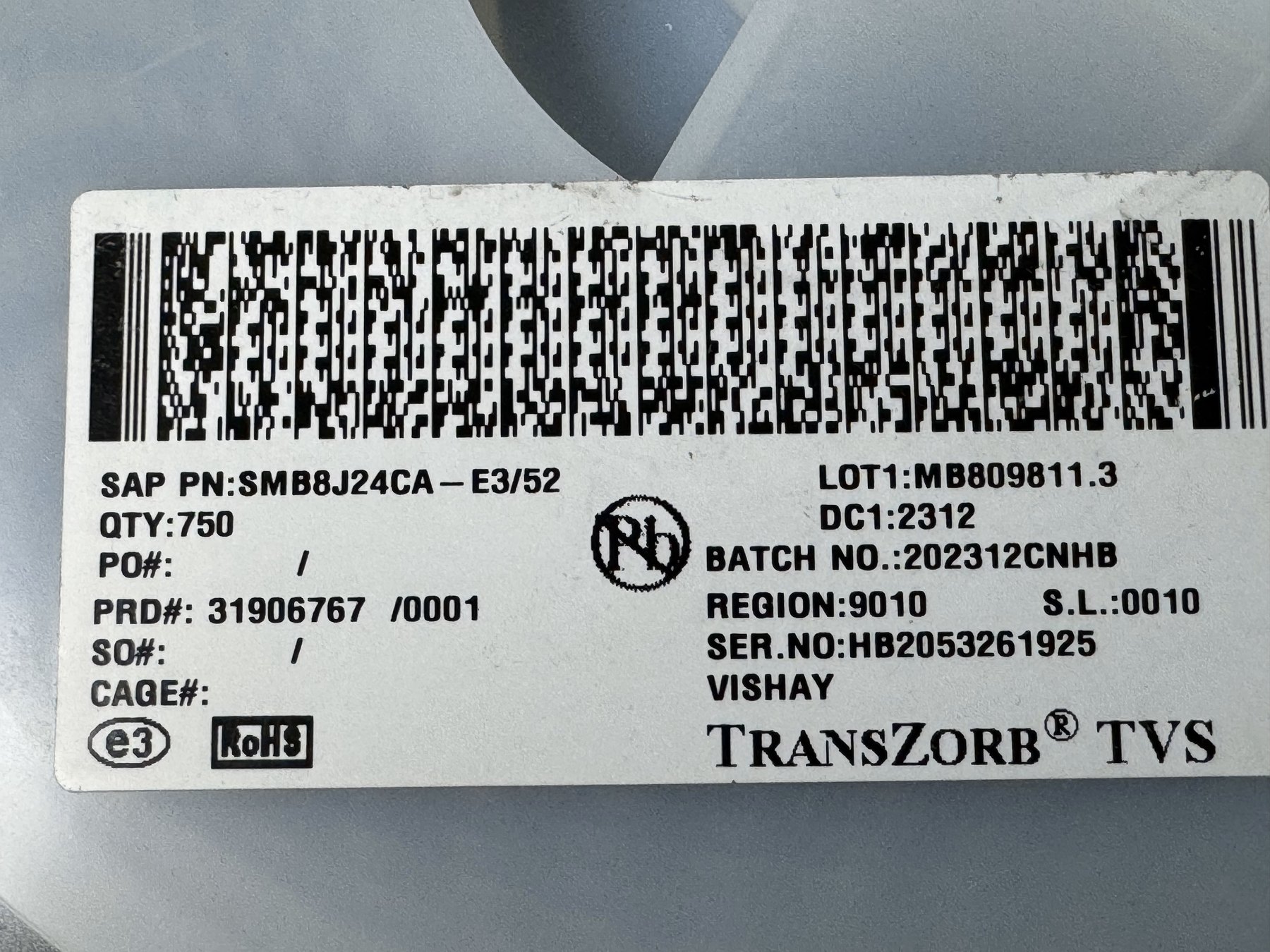 SMBJ8J24CA-E3/52 product photo 5