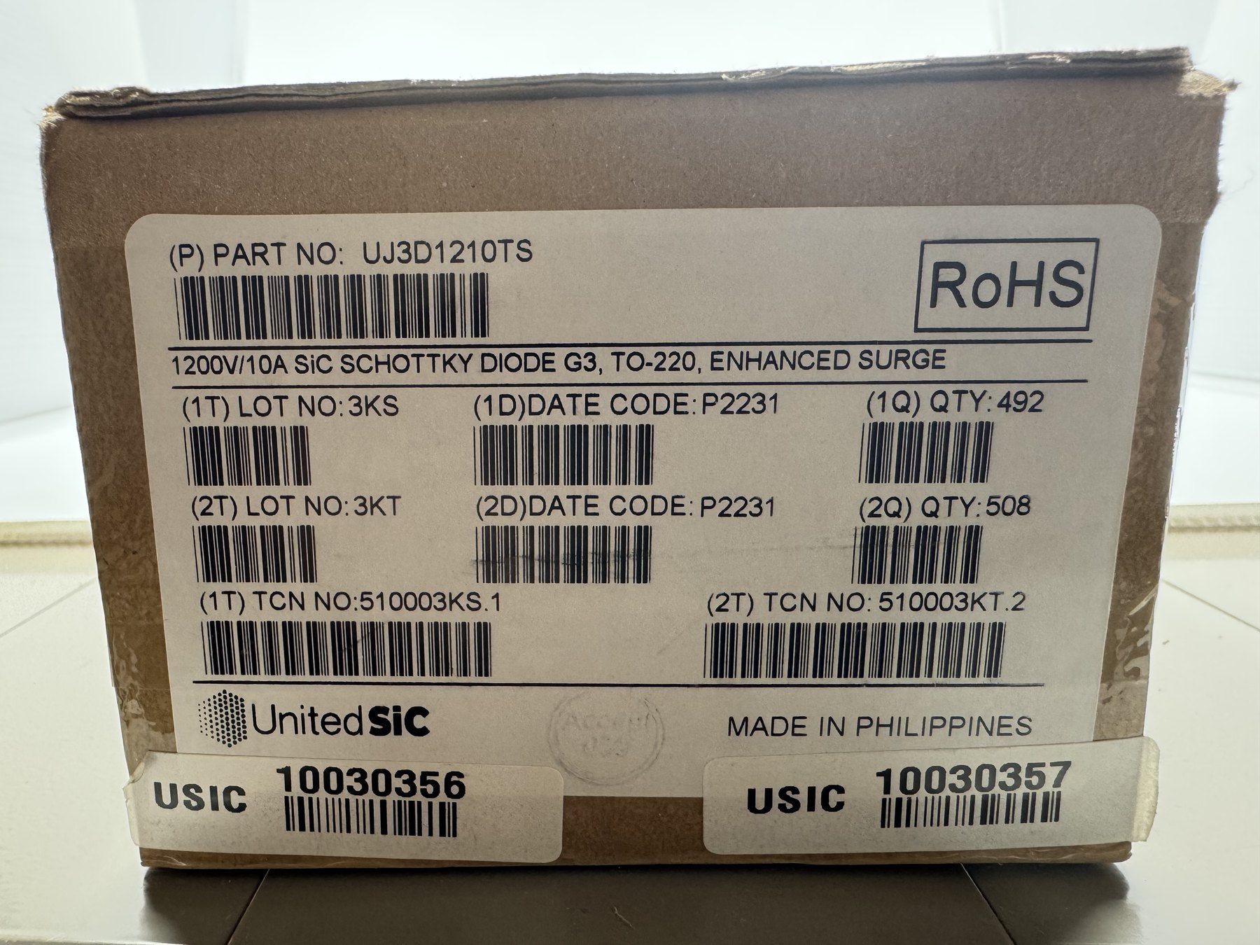 UJ3D1210TS product photo 1